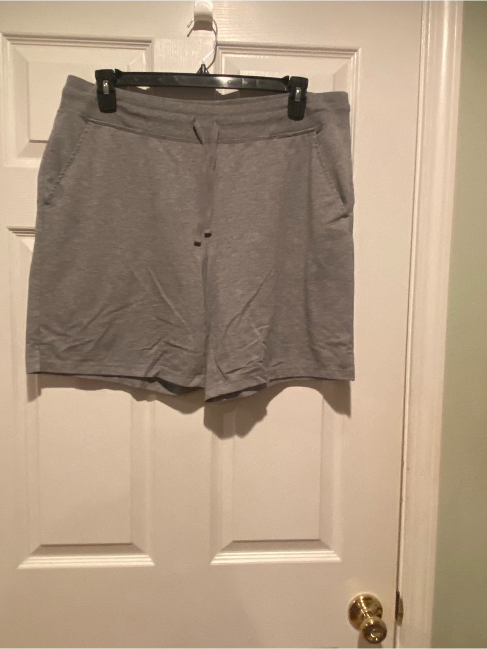 Athletic Works Light Gray Men's Athletic Drawstring Shorts
